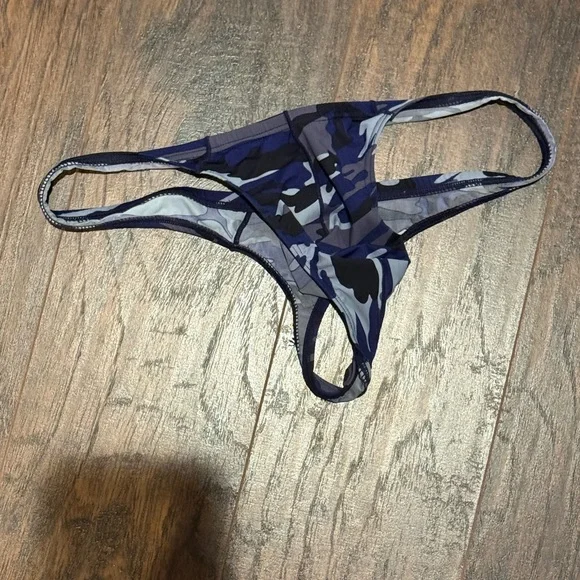 Men's Blue Camouflage Underwear - Picture 3 of 3